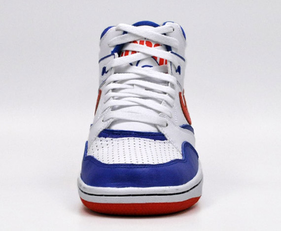 Nike Sky Force 88 Mid White Blue Orange 04