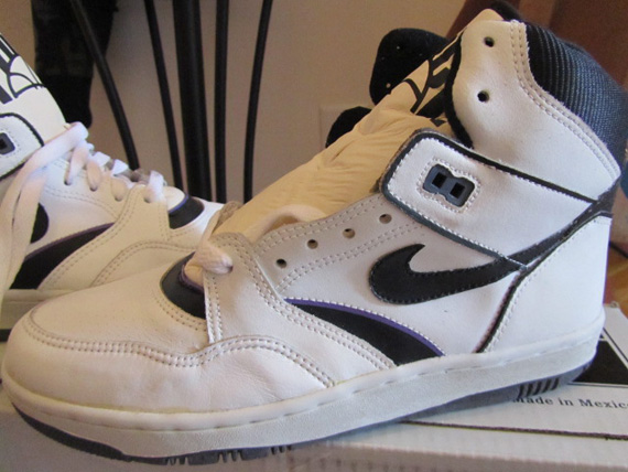 Nike Sky Force High Og White Black Purple Ebay 06