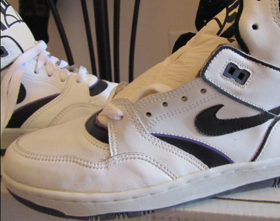 Nike Sky Force High – White – Black – Purple | OG Pair on eBay