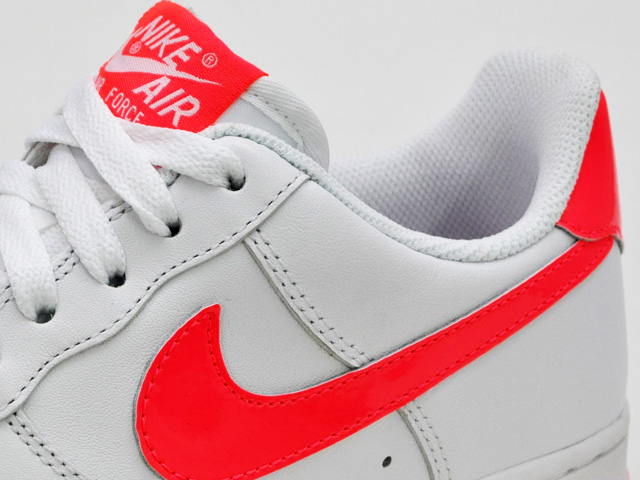 Nike Wmns Air Force 1 Low White Solar Red 6