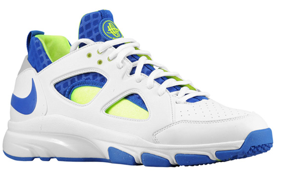 Nike Zoom Huarache Tr Low White Royal Volt Eastbay 01