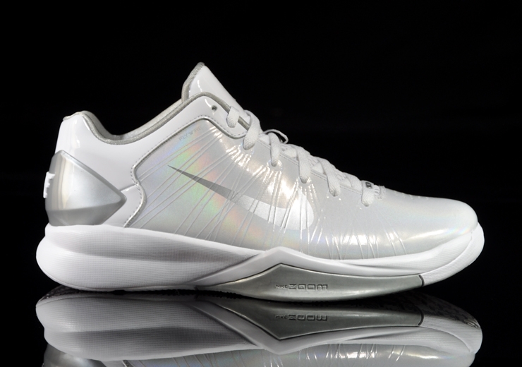 Nike Zoom Hyperdunk 2010 Low White Metallic Silver 1