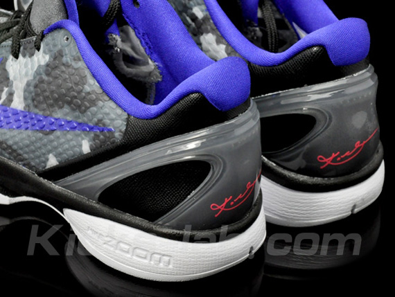 Nike Zoom Kobe VI 'Camo' - Grey - Blue - Red | New Images