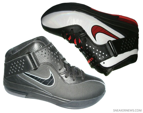 Nike Zoom Soldier V Black Black White Sport Red Black Summary