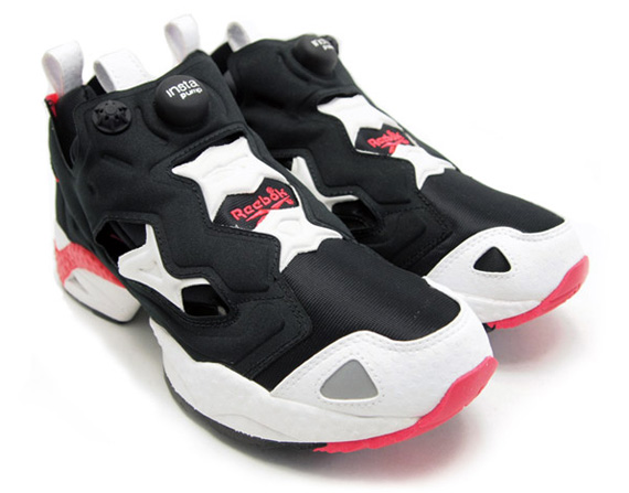 Reebok Insta Pump Fury White Black Cherry 03