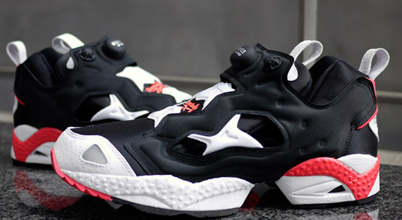 Reebok Insta Pump Fury White Black Cherry 04