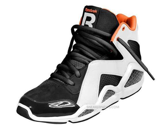 Reebok Kamikaze 2011 Black White Orange 01