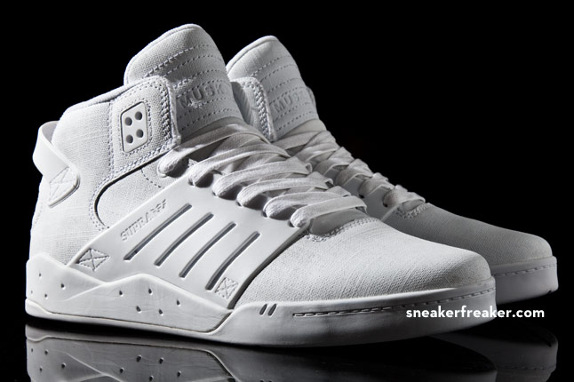 Skytop 3 White Sneaker Side 1