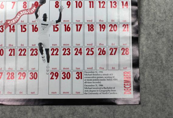 Wheaties Air Jordan Flight Club 1991 Calendar 4