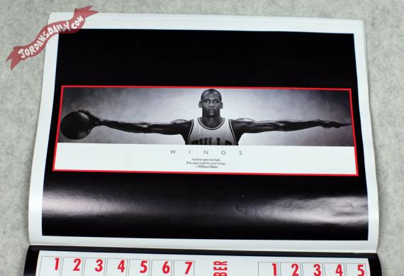 Wheaties Air Jordan Flight Club 1991 Calendar 8