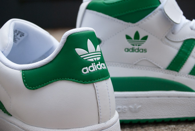 adidas Originals Forum Mid + Superstar II – White – Fairway