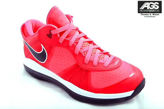 Ags Lebron 8 Solar Red Nike 2