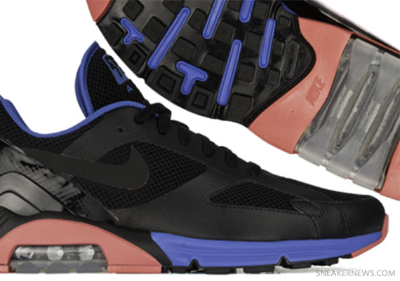 Nike Lunar Air 180 Black Alarming Red Blue Spark 1