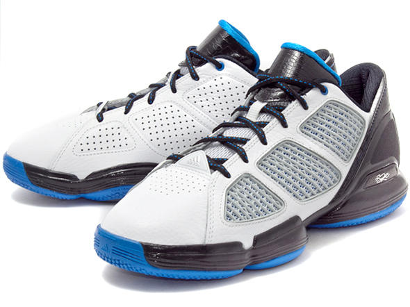 Adidas Adizero Rose 1.5 Low White Black Blue 2