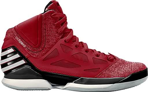 Adidas Adizero Rose Dominate Red Black White