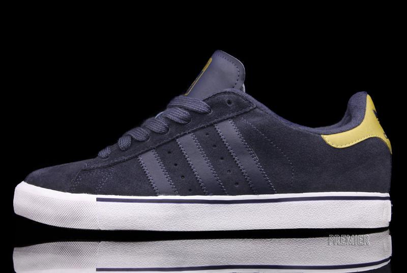 Adidas Skate Campus Vulc Navy Gold White 1