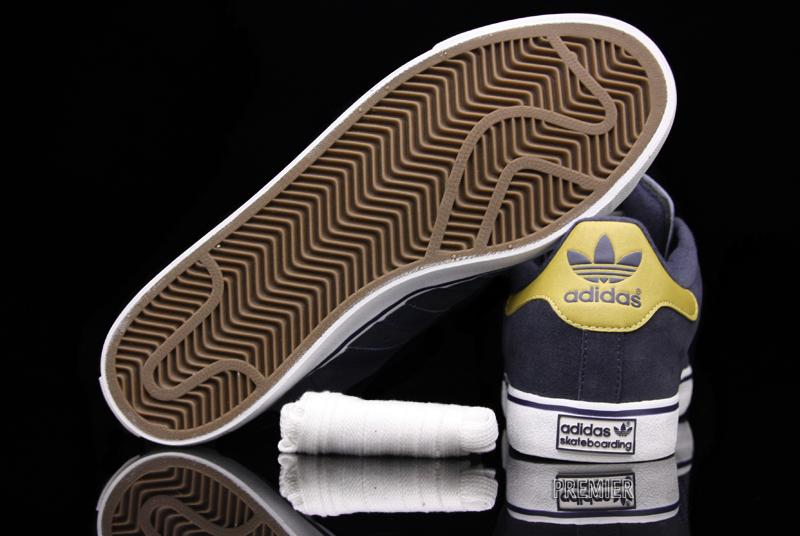 Adidas Skate Campus Vulc Navy Gold White 3