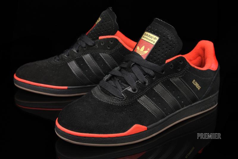 Adidas Skate Ronan Pete Eldridge Black Red Gum 2