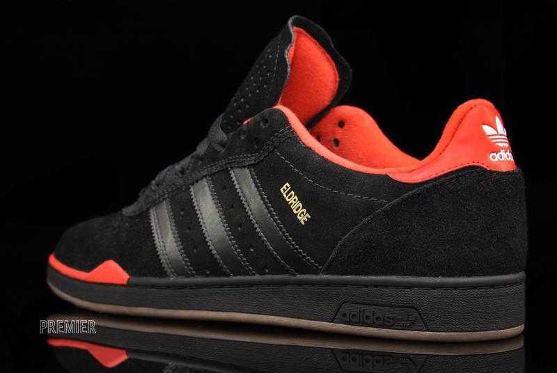 Adidas Skate Ronan Pete Eldridge Black Red Gum 5