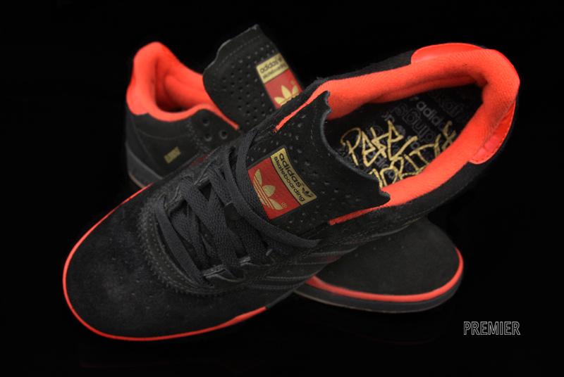 Adidas Skate Ronan Pete Eldridge Black Red Gum 6