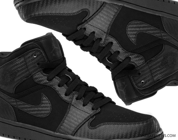 Air Jordan 1 Phat – Black Carbon Fiber