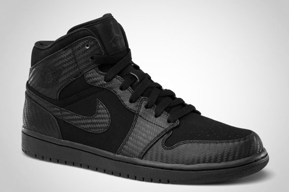 Air Jordan 1 Phat Black Carbon Fiber 02