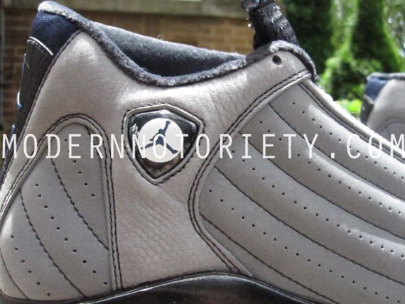 Air Jordan 14 Light Graphite Midnight Navy Black 13