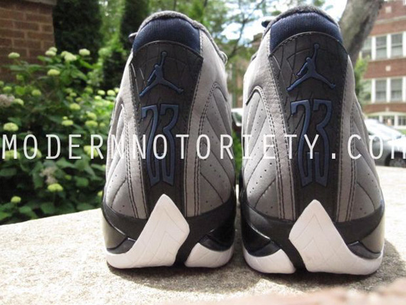 Air Jordan 14 Light Graphite Midnight Navy Black 19