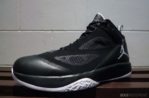 Air Jordan 2011 Quick Flight Black White 3
