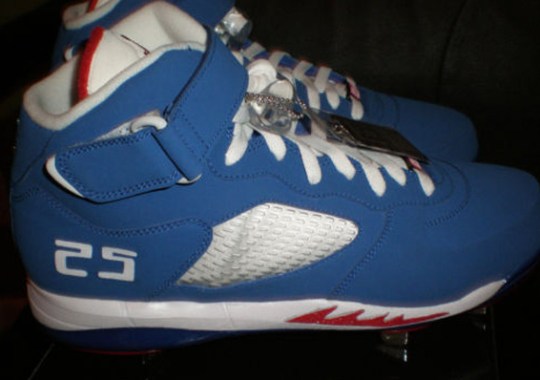 Air Jordan Force Fusion V Cleat – Andruw Jones LA Dodgers PE