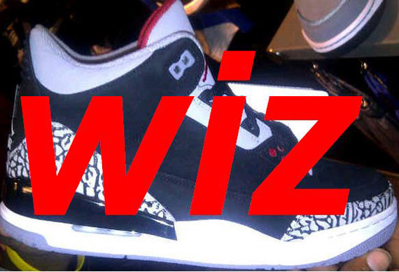 Air Jordan Iii Black Cement 2011 Retro Nubuck