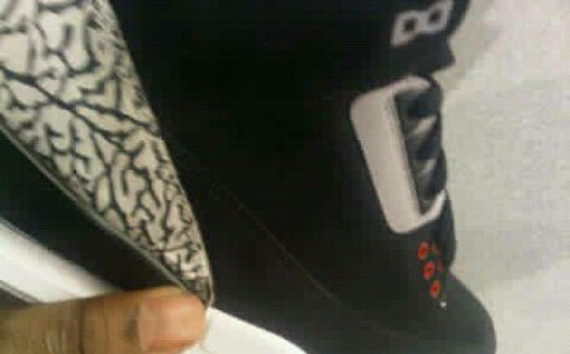 Air Jordan III - Black - Cement - Nubuck Sample | New Images