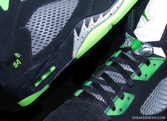 Air Jordan V Quai 54 Black Detailed Images 85