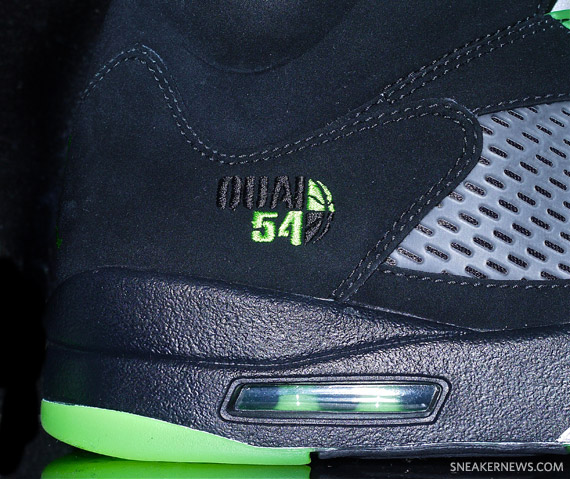 Air Jordan V Quai 54 Black Detailed Images 91