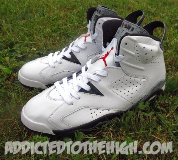 Air Jordan Vi White Cement Custom By Mizzee 2