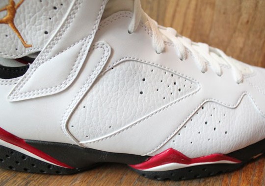 Air Jordan VII ‘Cardinal’ 2011 Retro – New Photos