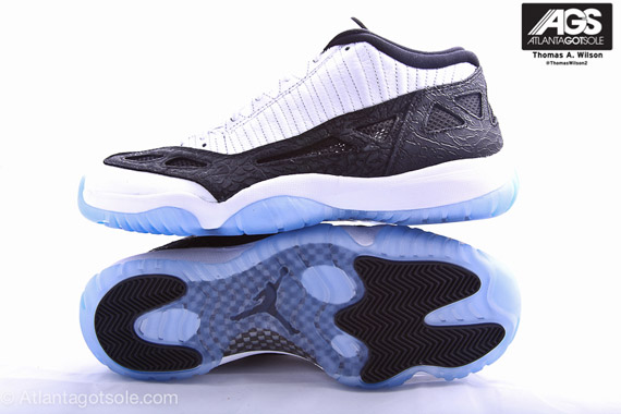 Air Jordan Xi Ie Low White Black Ags 04