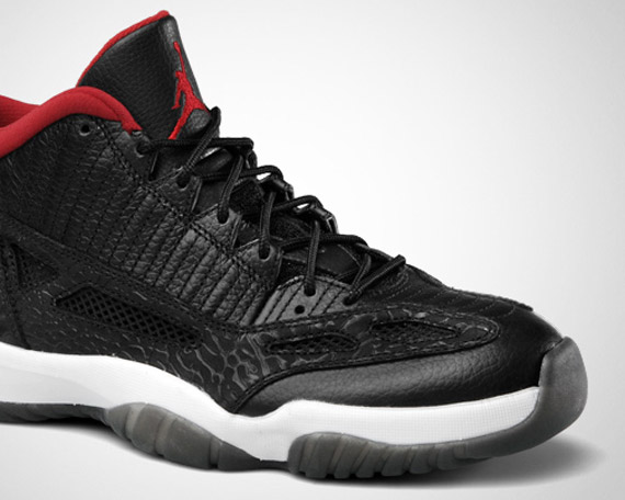 Air Jordan Xi Low Black Varsity Red Release Date