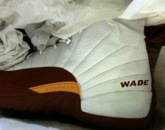 Air Jordan Xii Dwyane Wade White Red Yellow Pe 02