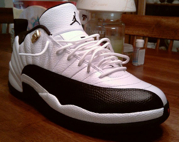 Air Jordan Xii Taxi Low Bibby Customs 06