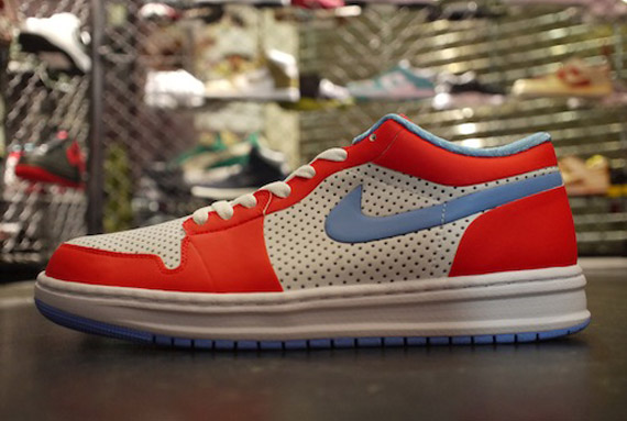 Air Jordan Alpha 1 Low - Red - White - Blue