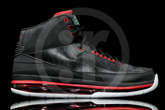 Aj2.0 Black Clsc Grn Var Red 10