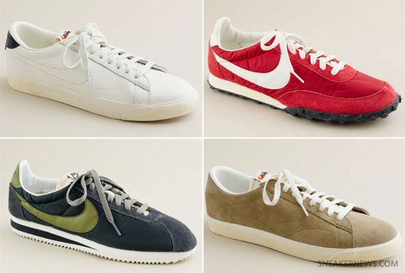 J.Crew x Nike Sportswear Vintage Collection