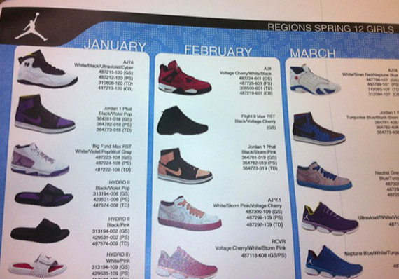 Jordan Brand Girls Spring 2012 Preview