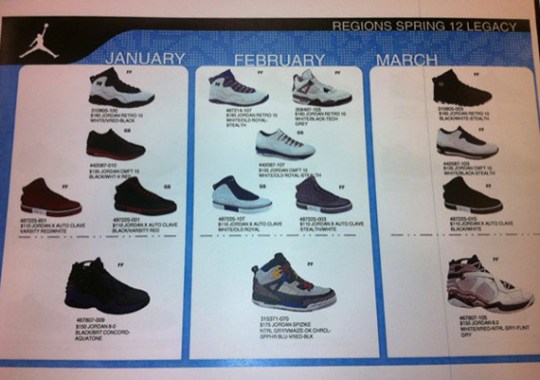 Jordan Brand Spring 2012 Preview