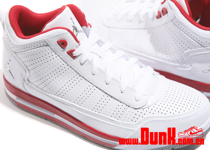 Jordan C Series White Varsity Red Metallic Silver 7