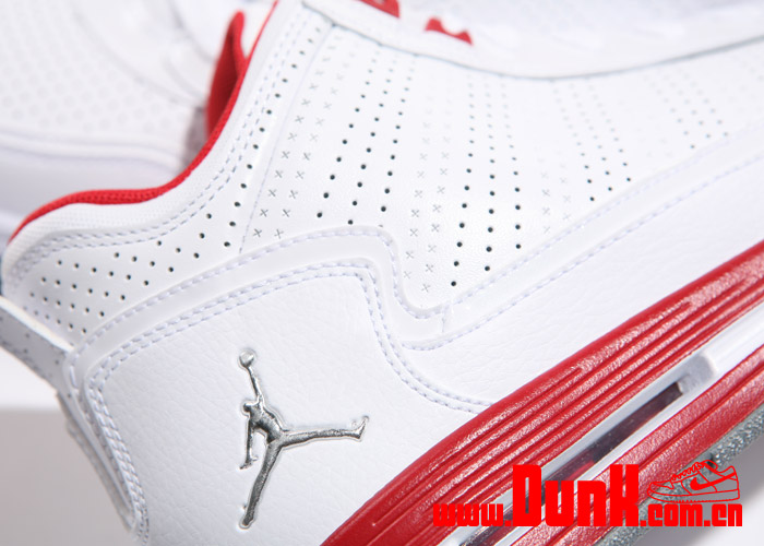 Jordan C Series White Varsity Red Metallic Silver 9