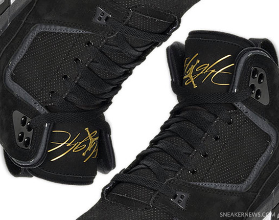 Jordan SC-2 - Black - City Grey - Metallic Gold