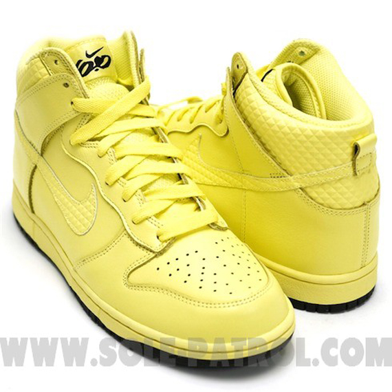 Nike 6.0 Wmns Dunk High Lemon Frost 3