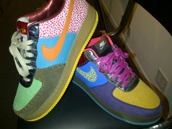 Nike Air Force 1 Bespoke What The F 2